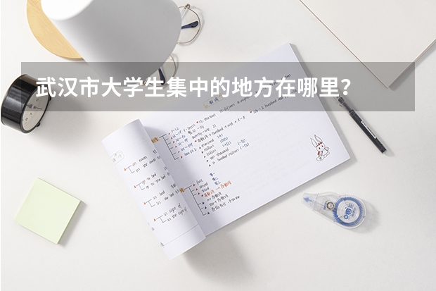武漢市大學生集中的地方在哪里？