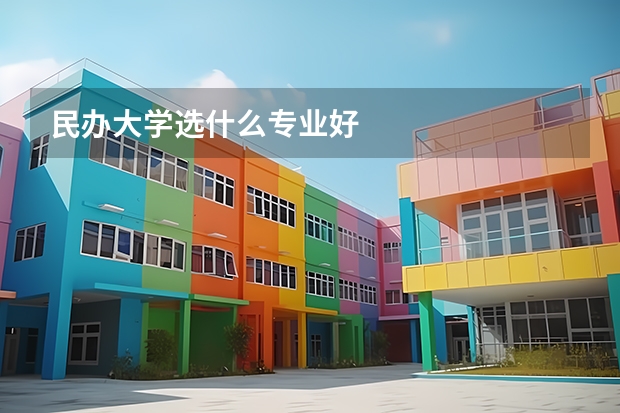 民辦大學選什么專業好