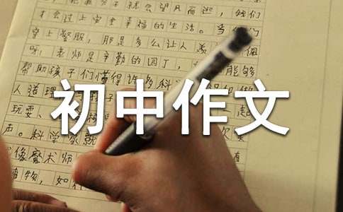 【必備】優秀初中作文300字合集五篇