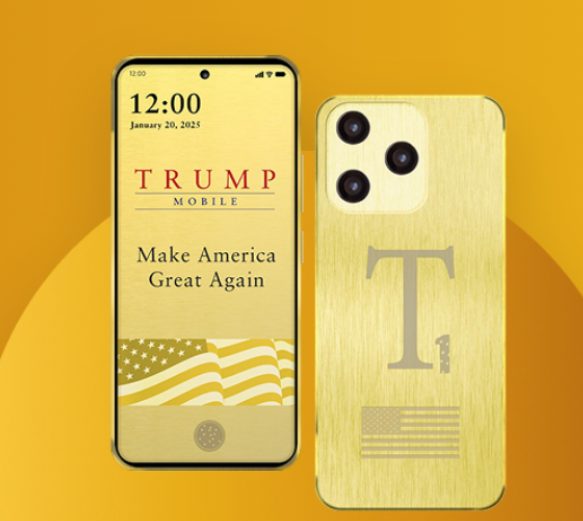 3582元！特朗普手機T1 Phone發布：土豪金色 后攝神似iPhone
